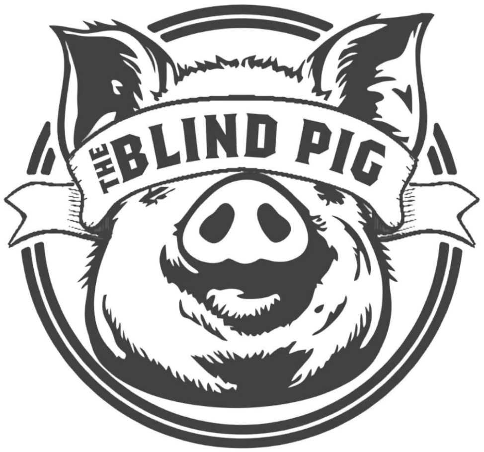 The Blind Pig's logo The Blind Pig, Café bar in Warrington, Cheshire